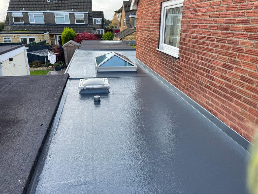 single-ply flat roof
